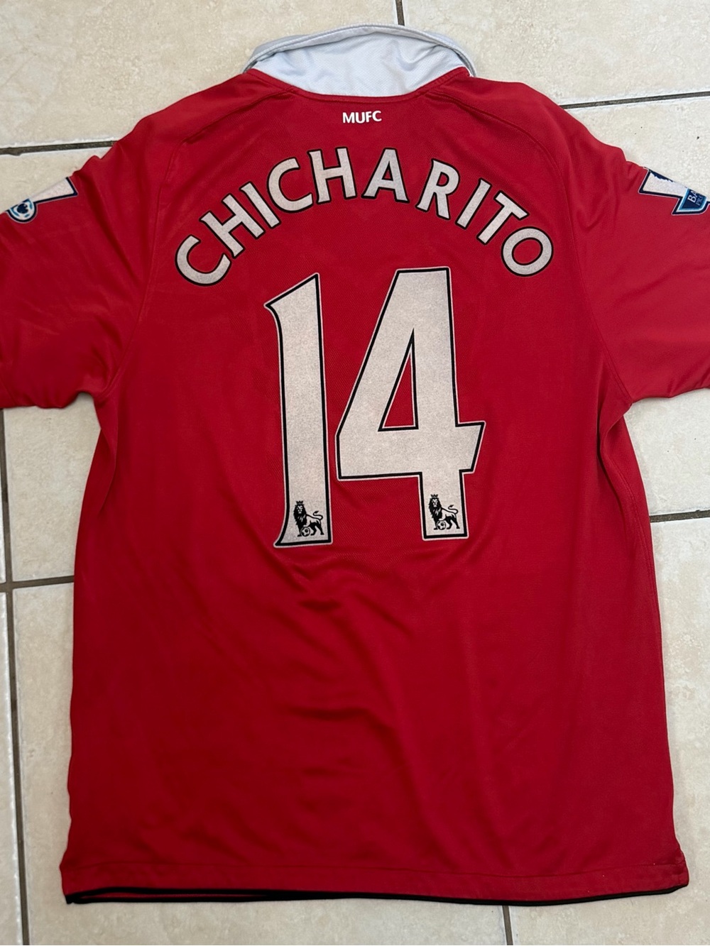 Manchester United 2010-11 Chicharito Nike Jersey